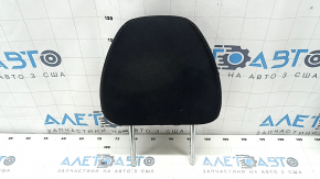 Front left headrest for Nissan Rogue 14-20, black cloth, dry-cleanable