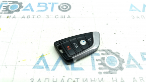 BMW X3 G01 18-21 key, 4 buttons, bumps, worn emblem, scratches