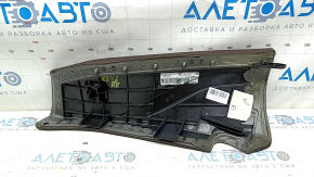 Right rear seat side trim for BMW X3 G01 18-21 leather, brown Vernasca Mokka, leather creases
