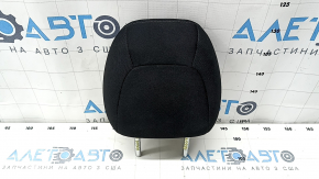 Nissan Rogue 14-20 rear right headrest, black cloth, dry-cleanable