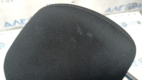 Nissan Rogue 14-20 rear right headrest, black cloth, dry-cleanable