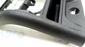 Rear center console trim BMW X3 G01 18-21 black, scratches