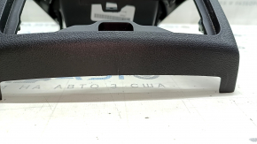 Rear center console trim BMW X3 G01 18-21 black, scratches