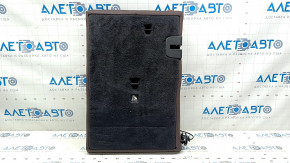 Rear row of seats, 2nd row, upper part, right, BMW X3 G01 18-21 leather, brown Vernasca Mokka, dented leather