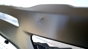 Jeep Compass 17-21 front bare bumper, upper part with plug, dented, bump