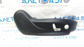 Tesla Model S 12-15 right passenger seat side trim panel, black