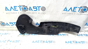 Tesla Model S 12-15 passenger seat side trim panel, black, left