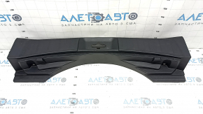 Nissan Rogue 14-20 trunk opening trim, black, scratches