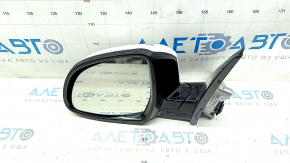 Left side mirror assembly for BMW X3 G01 18-22, 5 pins, turn signal, auto-dimming, white