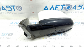 Left side mirror assembly for BMW X3 G01 18-22, 5 pins, turn signal, auto-dimming, white