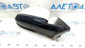 Right side mirror assembly for BMW X3 G01 18-22, 5 pins, turn signal, auto-dimming, white