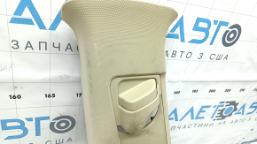 Left center pillar trim, upper belt, Toyota Avalon 13-15, beige, dry-cleanable, scratches