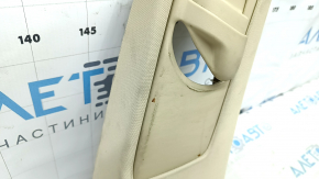 Right center pillar trim, upper belt, Toyota Avalon 13-15, beige, dry-cleanable, scratches