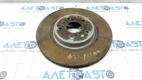Front left brake disc for Honda CRV 20-22 hybrid, 320/28mm, rusty