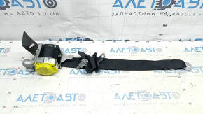 Seat belt rear left Lexus RX350 RX450h 10-14 black, shot