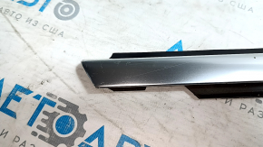 Molding door-glass center rear right VW CC 08-17 chrome, worn