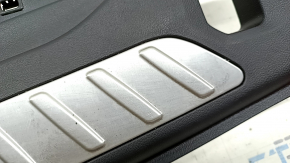 BMW X3 G01 18-21 trunk opening trim, black, chrome inserts, scratches