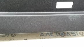 BMW X3 G01 18-21 black lower trunk door trim with plugs, scratches