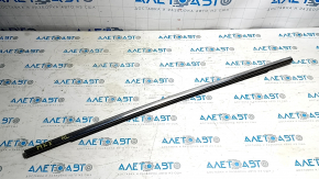 Door-glass molding, center rear left, Lincoln MKX 16-18, chrome, worn