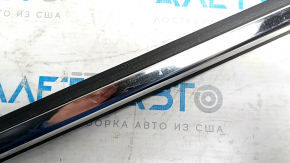 Door-glass molding, center front right, Lincoln MKC 15-19, chrome, worn