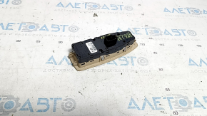 Front left window lift control for BMW 3 F30 12-18 with automatic folding, with beige trim, broken mount