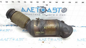 BMW X3 G01 18-22 2.0T catalytic converter mesh is torn