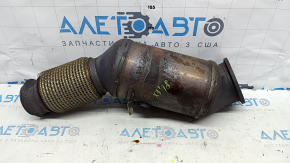 BMW X3 G01 18-22 2.0T catalytic converter mesh is torn
