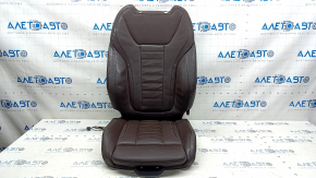 Driver's seat upholstery BMW X3 G01 18-21 Vernasca Mokka brown leather, heated, cut