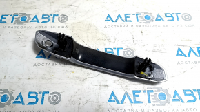 Audi Q5 80A 18-24 keyless outer front left door handle assembly, 3 parts, scratched