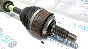 The front right drive axle shaft of a Honda CRV 20-22 hybrid is rusty and has a humming bearing.