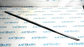Door-glass molding, center front left, Cadillac ATS 13-18, chrome, worn