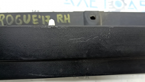 Right side sill for Nissan Rogue 17-20: structure, scratches, dents, broken edge