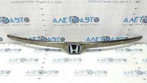 Honda CRV 20-22 chrome trunk lid molding with emblem, hybrid, bumper