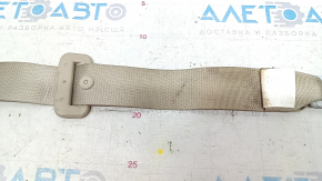 Rear right seat belt for Toyota Camry V50 12-13 USA, beige, needs cleaning, broken fastener