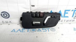 BMW 3 F30 12-18 driver's seat control with memory, black with chrome, type 2