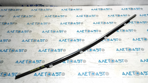 Door-glass molding, central rear right, Hyundai Santa FE Sport 13-18, chrome, worn