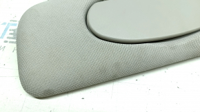 Left sun visor for BMW i3 14-21, gray, without hook, without backlight, dry-cleanable