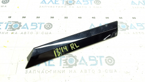 Rear window trim panel, left rear, BMW i3 14-21, gloss black
