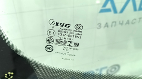 Audi A4 B9 17-25 windshield for camera and rain sensor, XYG, scratches, sand, air along the edge