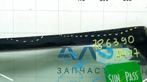 Audi A4 B9 17-25 windshield for camera and rain sensor, XYG, scratches, sand, air along the edge