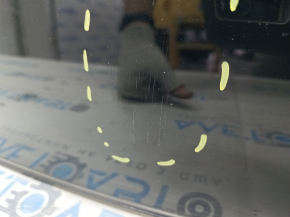 Audi A4 B9 17-25 windshield for camera and rain sensor, XYG, scratches, sand, air along the edge