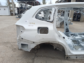 Quarter wing rear right BMW X3 G01 18 - on the body, white, bump, dent