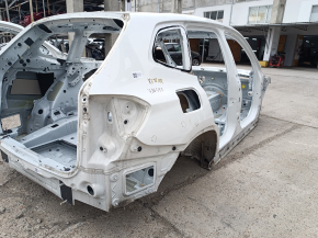 Quarter wing rear right BMW X3 G01 18 - on the body, white, bump, dent