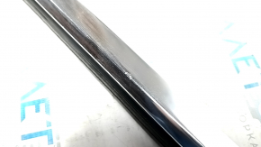Door-glass molding, center rear left, Cadillac CTS 14-19, chrome, worn