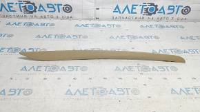 BMW 3 F30 12-18 beige center console trim panel, right side