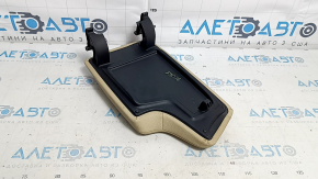 Armrest BMW 3 F30 12-18 leather, beige venetobeige, dry-cleanable