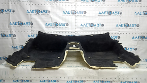 Rear floor covering for BMW 3 Series F30 12-18, black, dry-cleanable