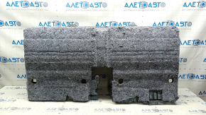 Rear floor covering for BMW i3 14-20, black, dry-cleanable