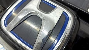 Radiator grille assembly Honda CRV 20-22 with badge, hybrid, under radar, with molding overlays, sand