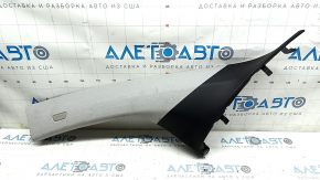 BMW i3 14-21 front pillar trim, left, gray and black, dry-cleanable